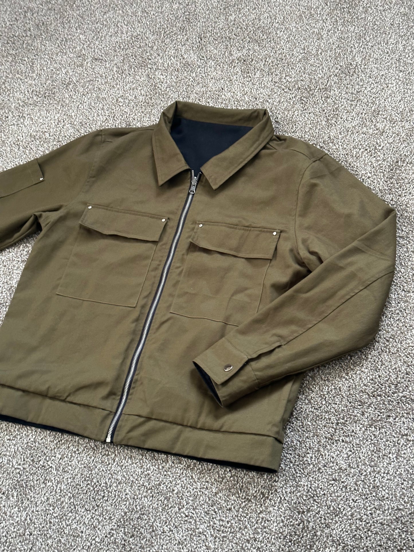 REVERSIBLE WORK JACKET