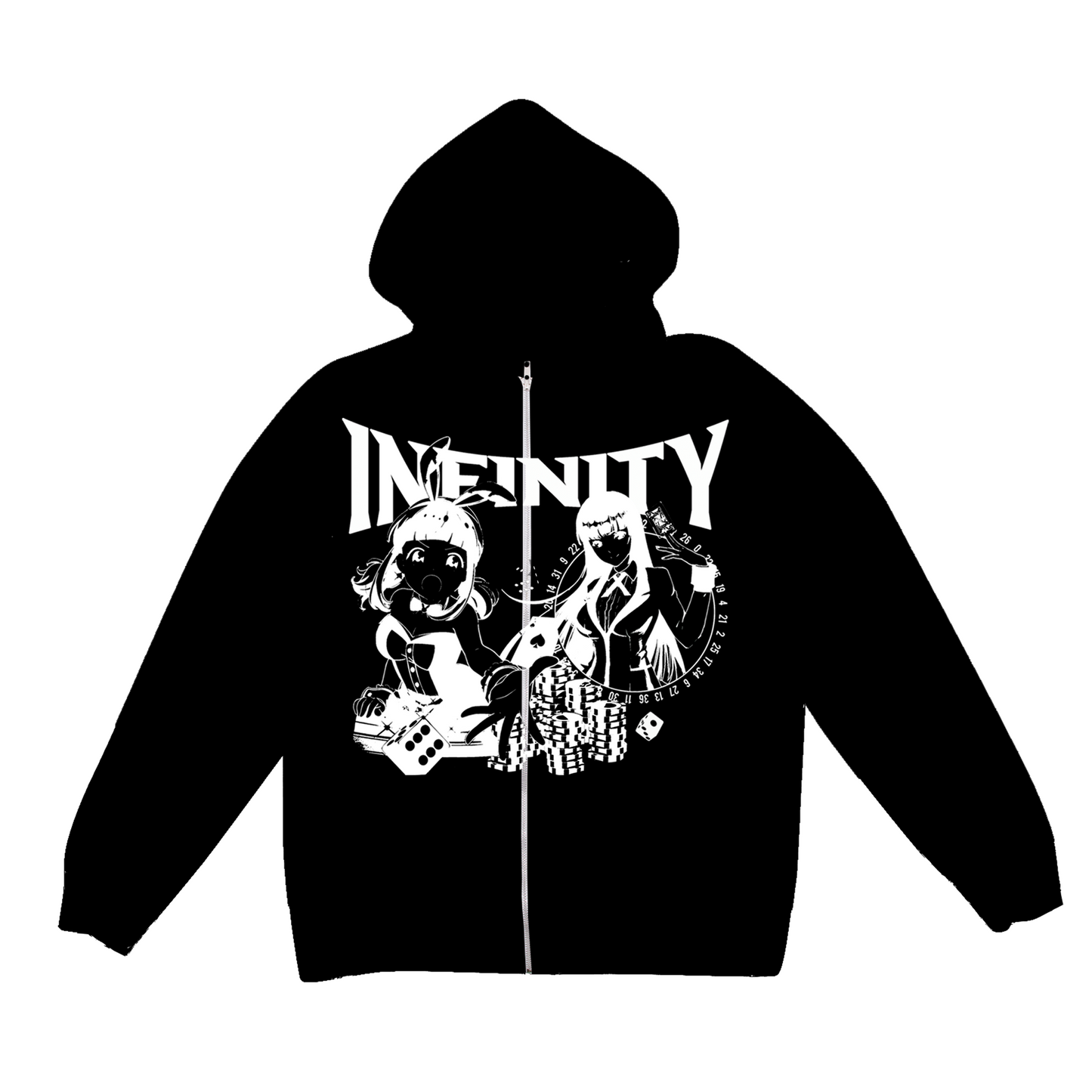 Casino Zip Up