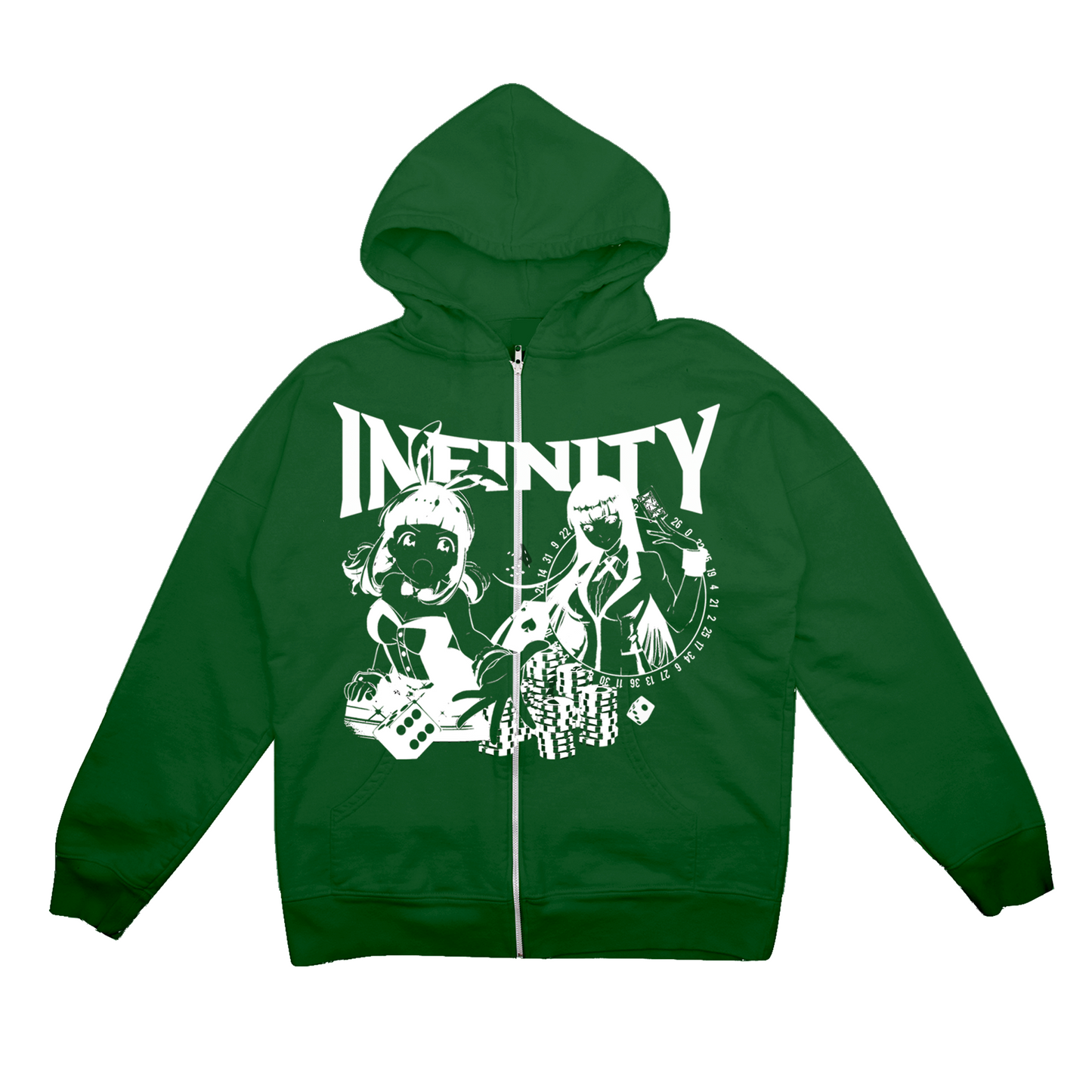 Casino Zip Up